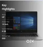 HP Laptop elitebook 840G5 .90000ka hai