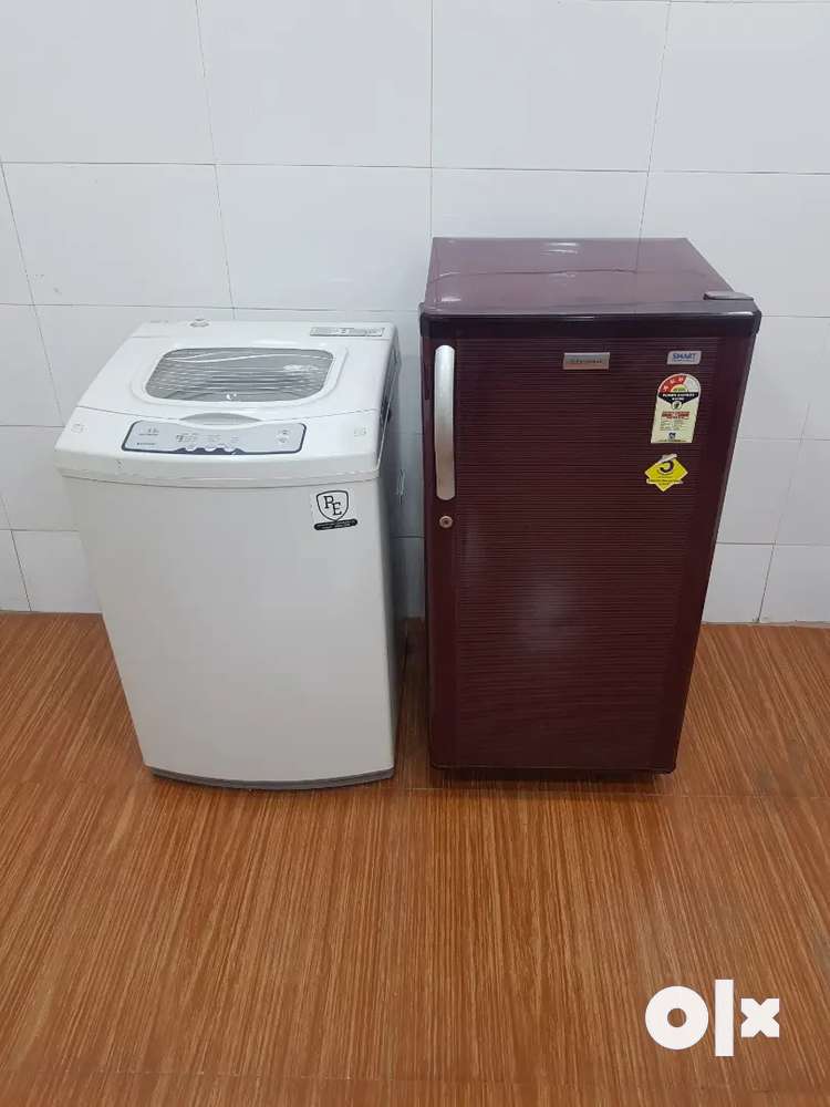 ## Electrolux 180ltr refrigerator & Videocon 6kg washing machine!!