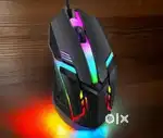 Gaming Mouse, 3 Buttons RGB Light Sports