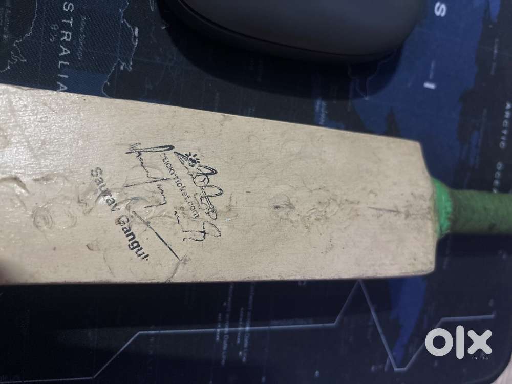 Saurav Ganguly - Signed Cricket Bat(Mini)