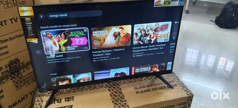 32 inch Android smart led tv only 7500/-