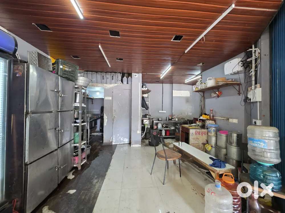 Tirupati nagar face 2 Shop for rent veg hotel running prime location