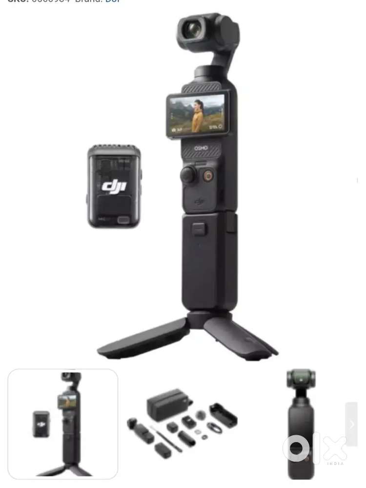 Dji pocket 3 creator  combo under warranty Indian unit