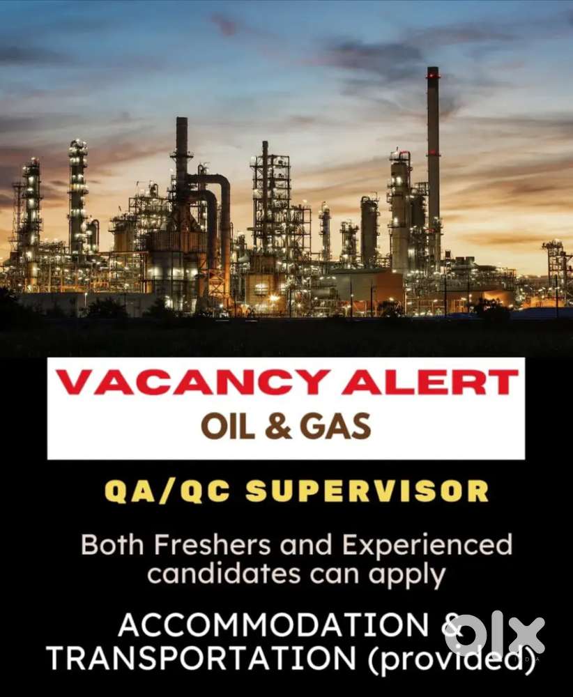 Oil and gas vacancies