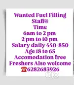 Required staff