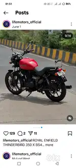 THUNDERBIRD-350-14000 KMS RUN