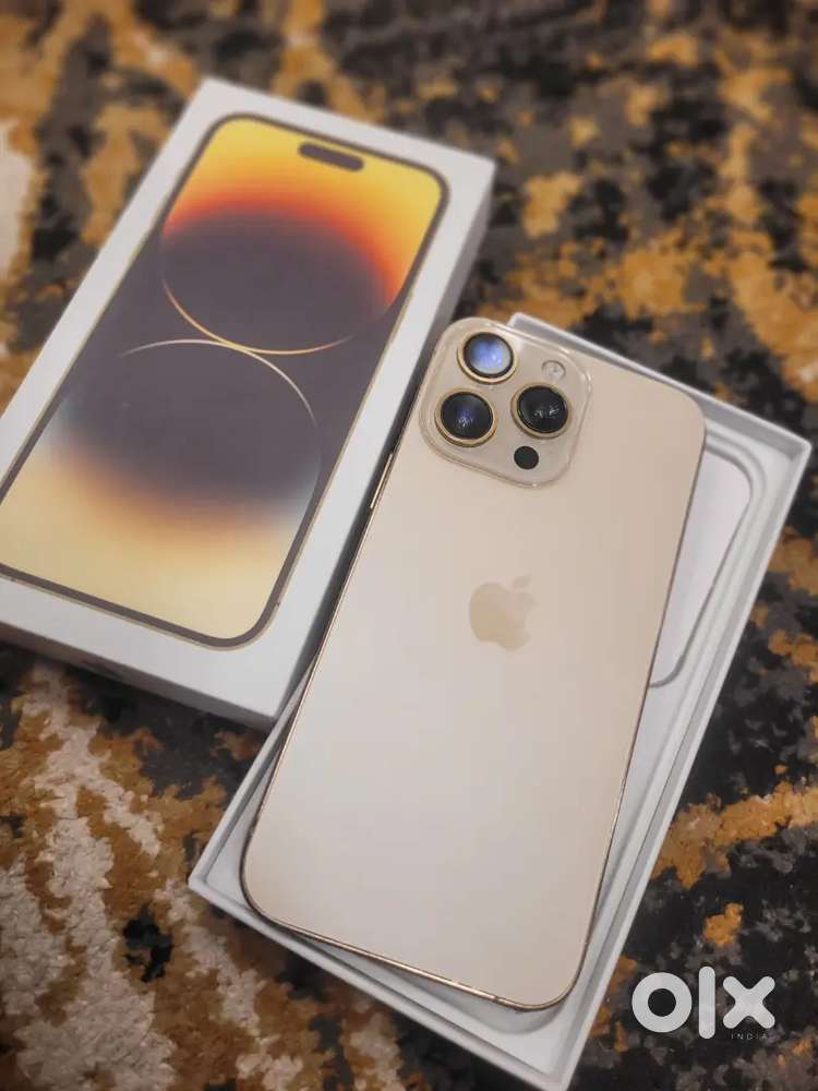 IPhone 14 pro max gold colour best condition 97 battery health