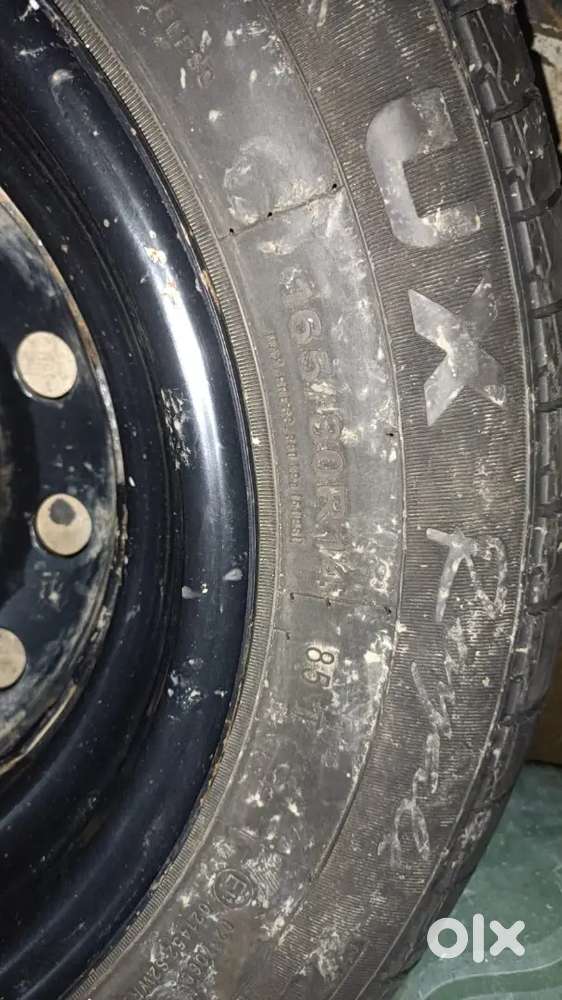 New tyre with stepni