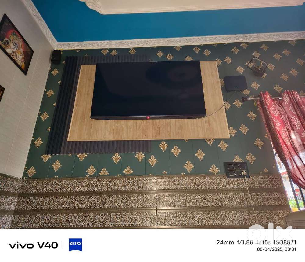 Sansui 55 inch qled tv 11month old 1 warranty aur hai abi