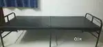 Foldable single bed