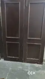 Wooden door and window