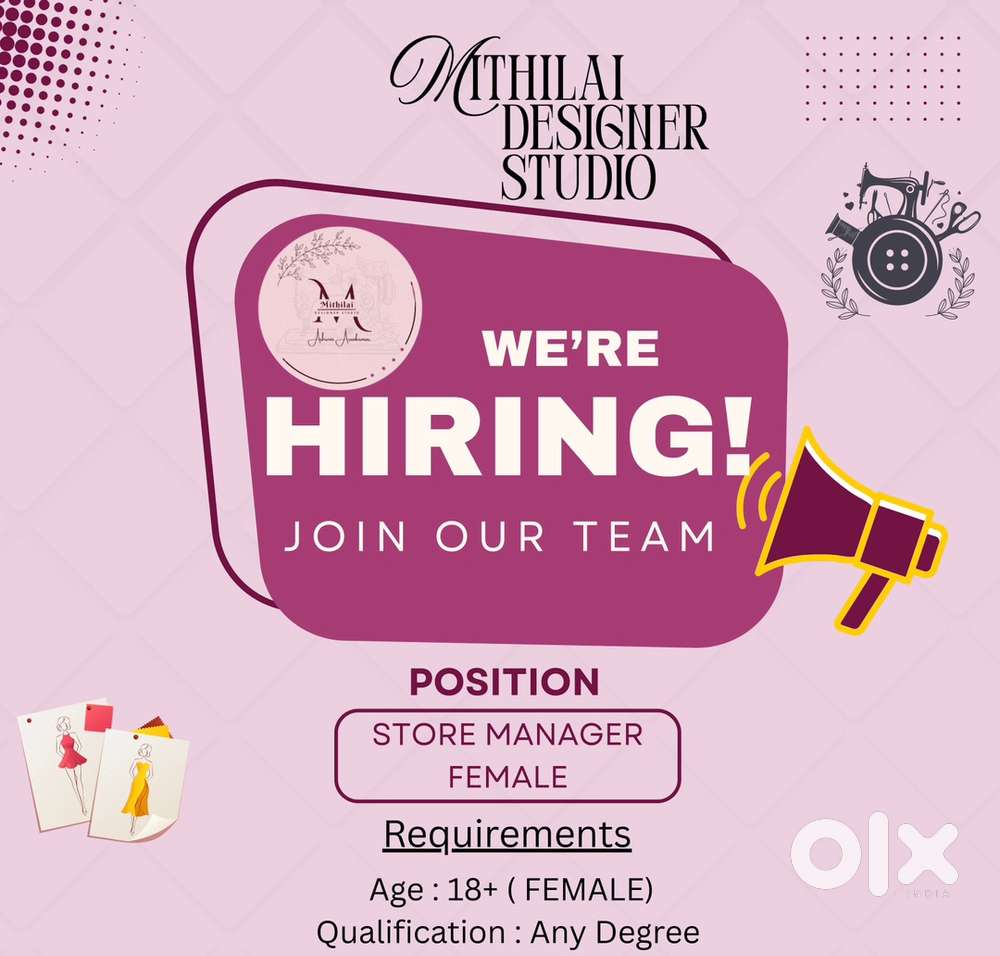 Wanted Boutique Store Manager(Female)
