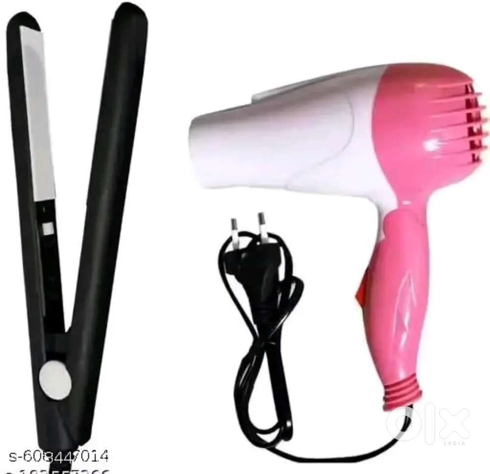 (NEW PRODUCT) HAIR DRYER + HAIR STRAIGHTENER.