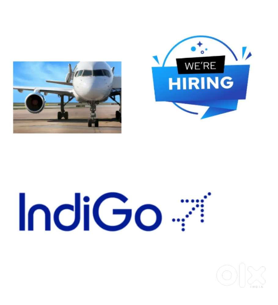 New vacancy open in indigo Airlines urgent y