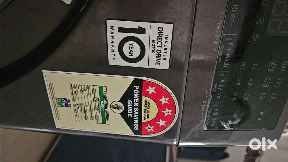 LG Washing Machine 8kg