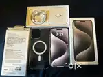 Iphone 15 promax 1tb Natural titanium