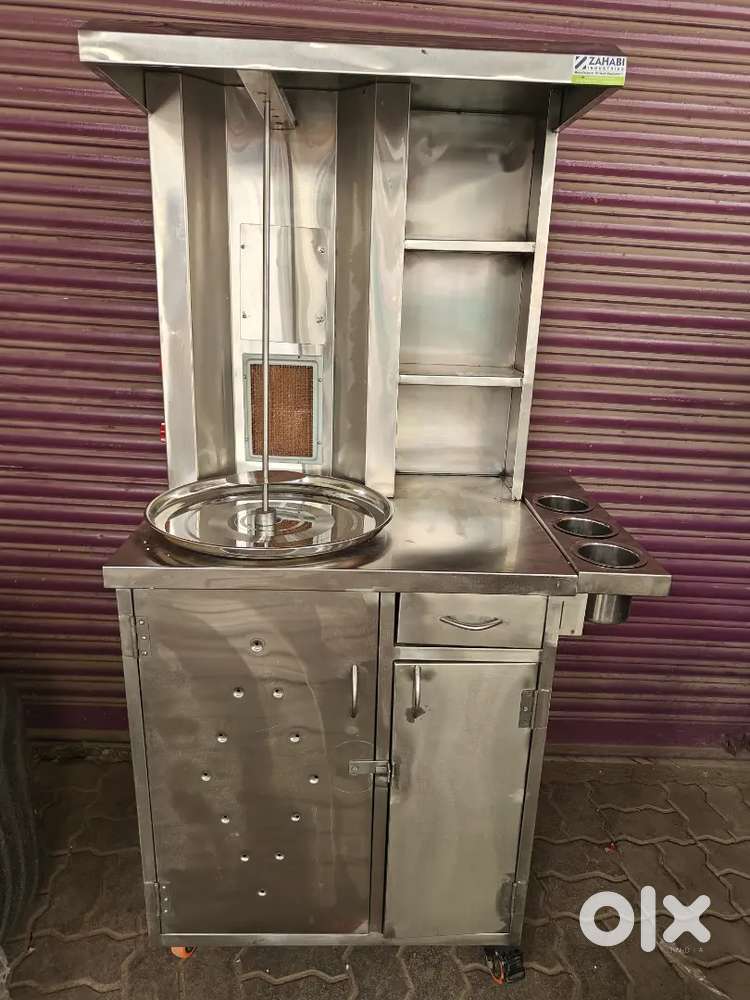 SHAWARMA MACHINE, 1 MONTH USED, VAPA BURNER, FULL BODY.