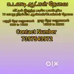 Part time/full time job vacancy