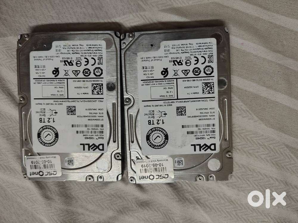Dell hard disk1.2tb