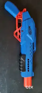 Nerf alpha strike big cat double barrel fires 2 round