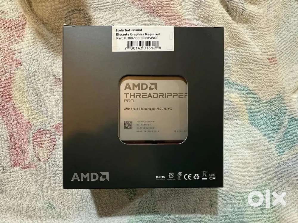AMD Ryze Threadripp PRO 7965WX 24-Core 48-Thread Processor