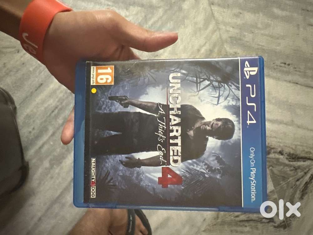 PS4 pro with games and joy sticks