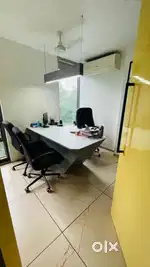 884 Sq Ft Fully Furnished Office Available For Rent In C G Road.