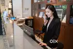 Urgent Hiring:Lady Receptionist & Chef for kitchen Lounge/Restaurant”