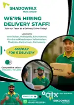 Shadowfax delivery Vennikulam