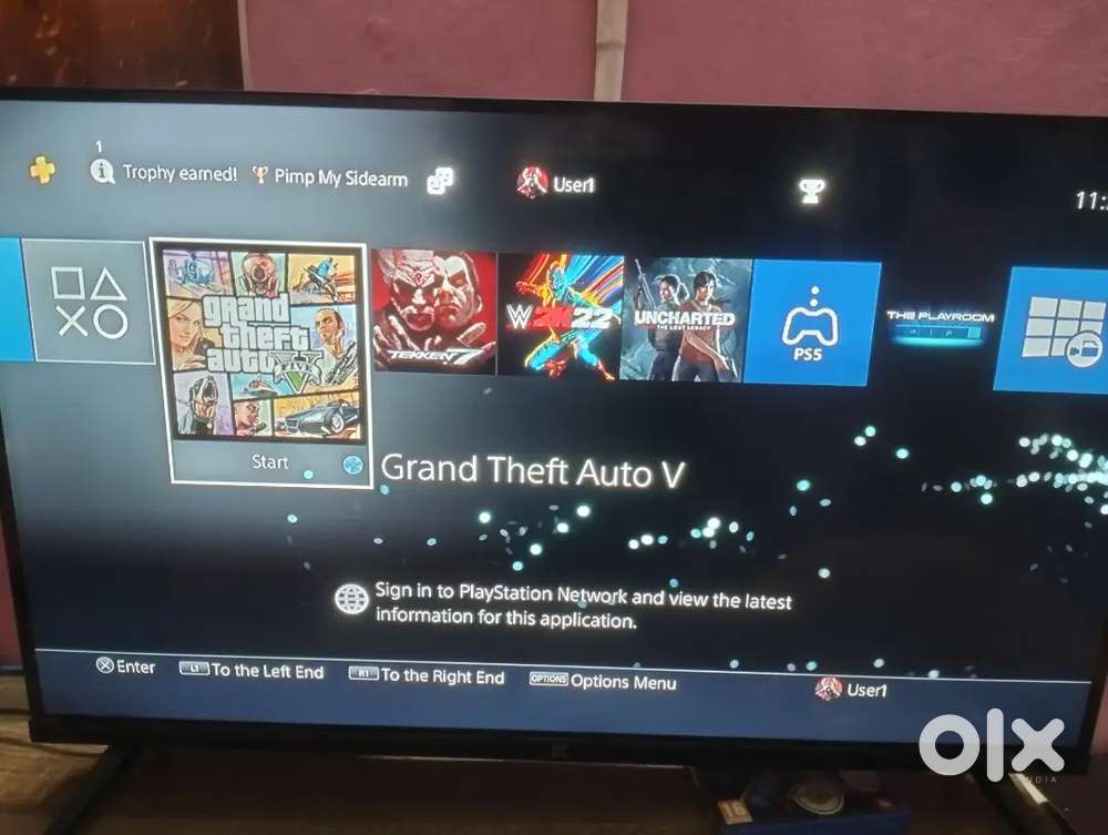 PS4 SLIM 500GB SSD UPGRADED WORKING CONDITION