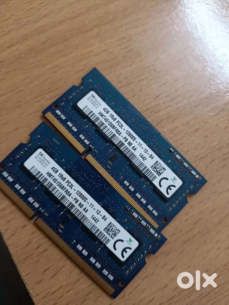 DDR3 4gb ram 2unit