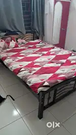 Queen Size BED ,Cupboard, Table Chair