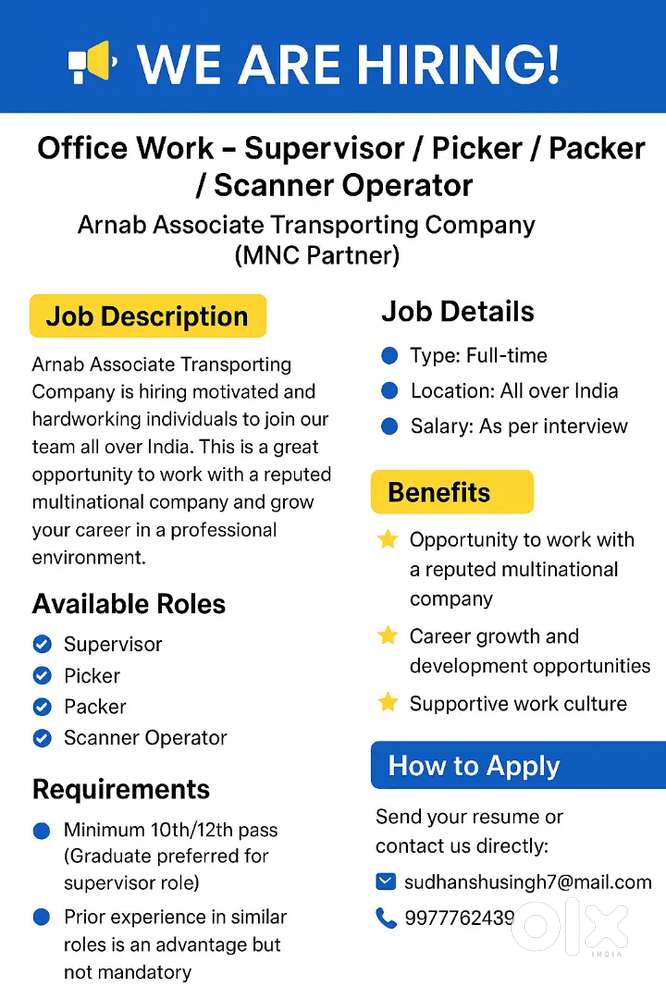 Full time job