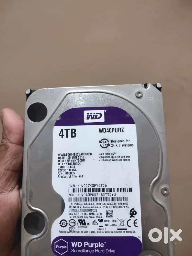 4TB WD HDD DESKTOP