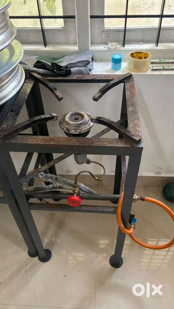 Single burner commercial stove