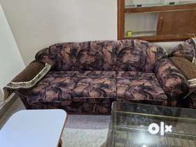 7 Seater Sofa in very good condition on Sale.It is 3×2×2 Configuration built using Teak(Sagwan) Wood...