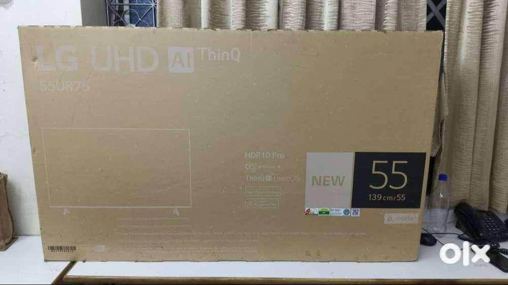 BRAND NEW 55 Inch LG UHD TV AI ThinQ 55UR75 (SEAL BOX)