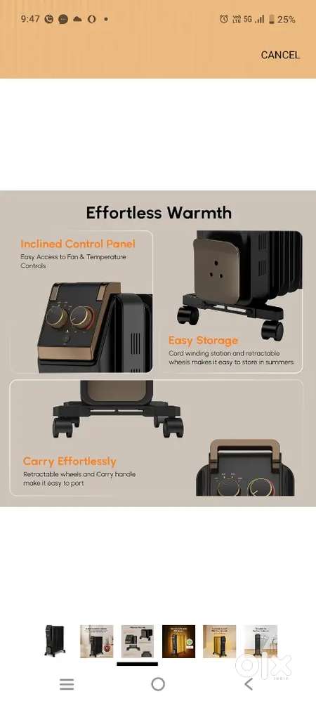 Oil Radiator Havells i8