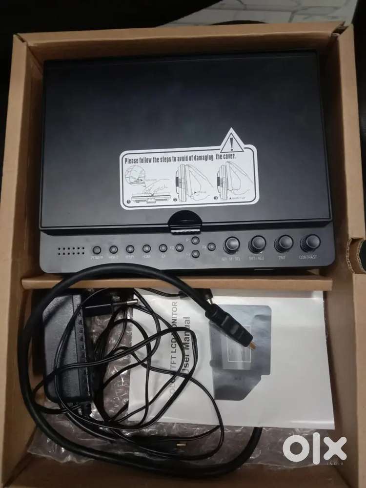 LCD video camera monitor