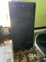 Cpu 500 gb hard disc 4 gb ram and ups ,mouse ,keyboard