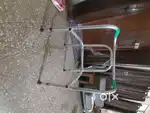 Walker and walking stick