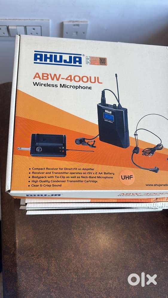 AHUJA ABW-400UL Wireless Microphone