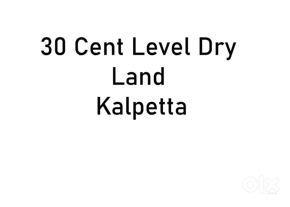 30 Cent Plain Dry Land in Kalpetta