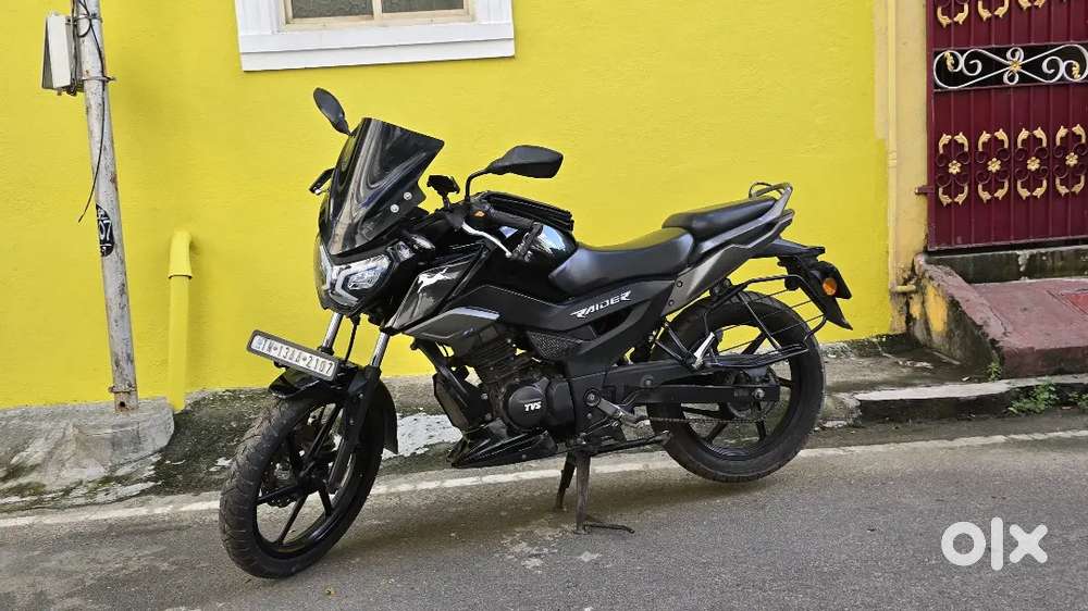 Tvs raider 125 disc with GPS tracker