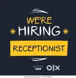 looking for female receptionist