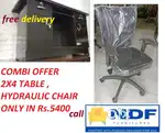 2X4 FT COMPUTER TABLE & CHAIR- STUDY TABLE WITH CHAIR -