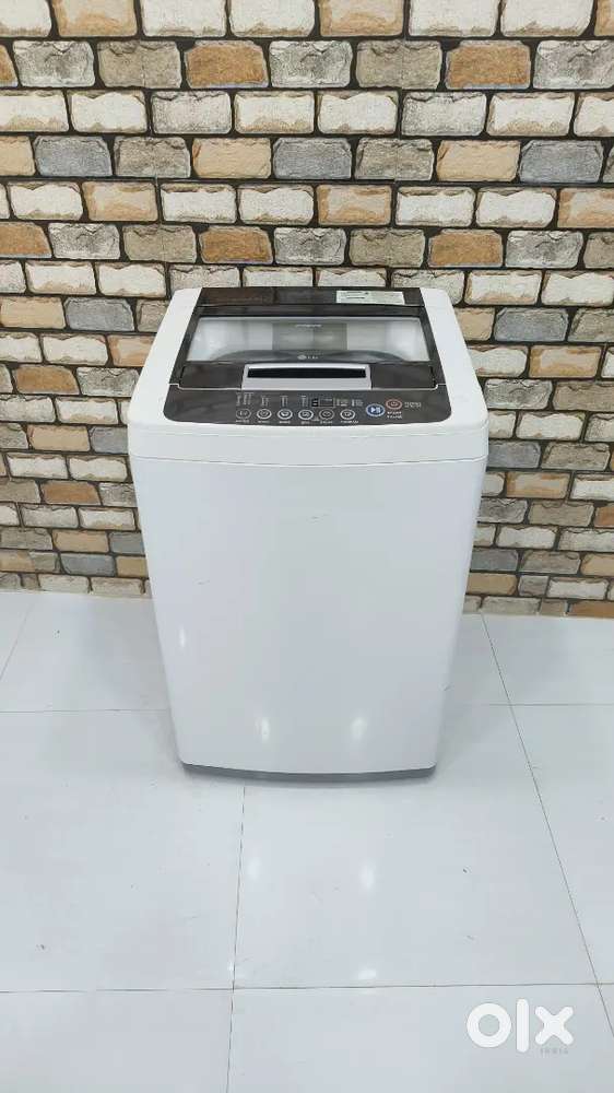 Lg 6.2kg machine with warranty free inlet outlet pipes+ installation.
