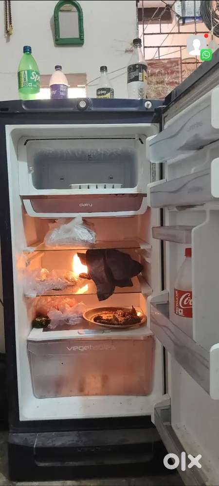 Godrej Single door refrigerator For sale in mint condition like new