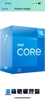 Intel Core i5-12400 Desktop Processor 18M Cache, up to 4.40 GHz