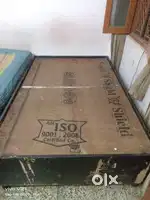 2 box bed 1computer table1 side table 1 glass table